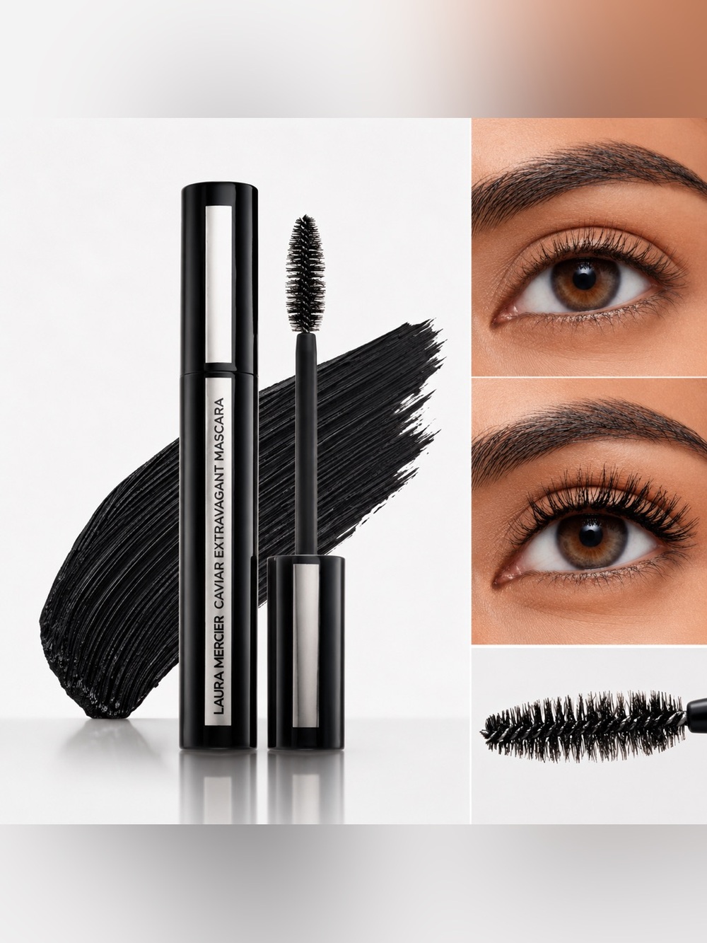 Laura Mercier Caviar Extravagant Mascara Black Full Size 8.5ml